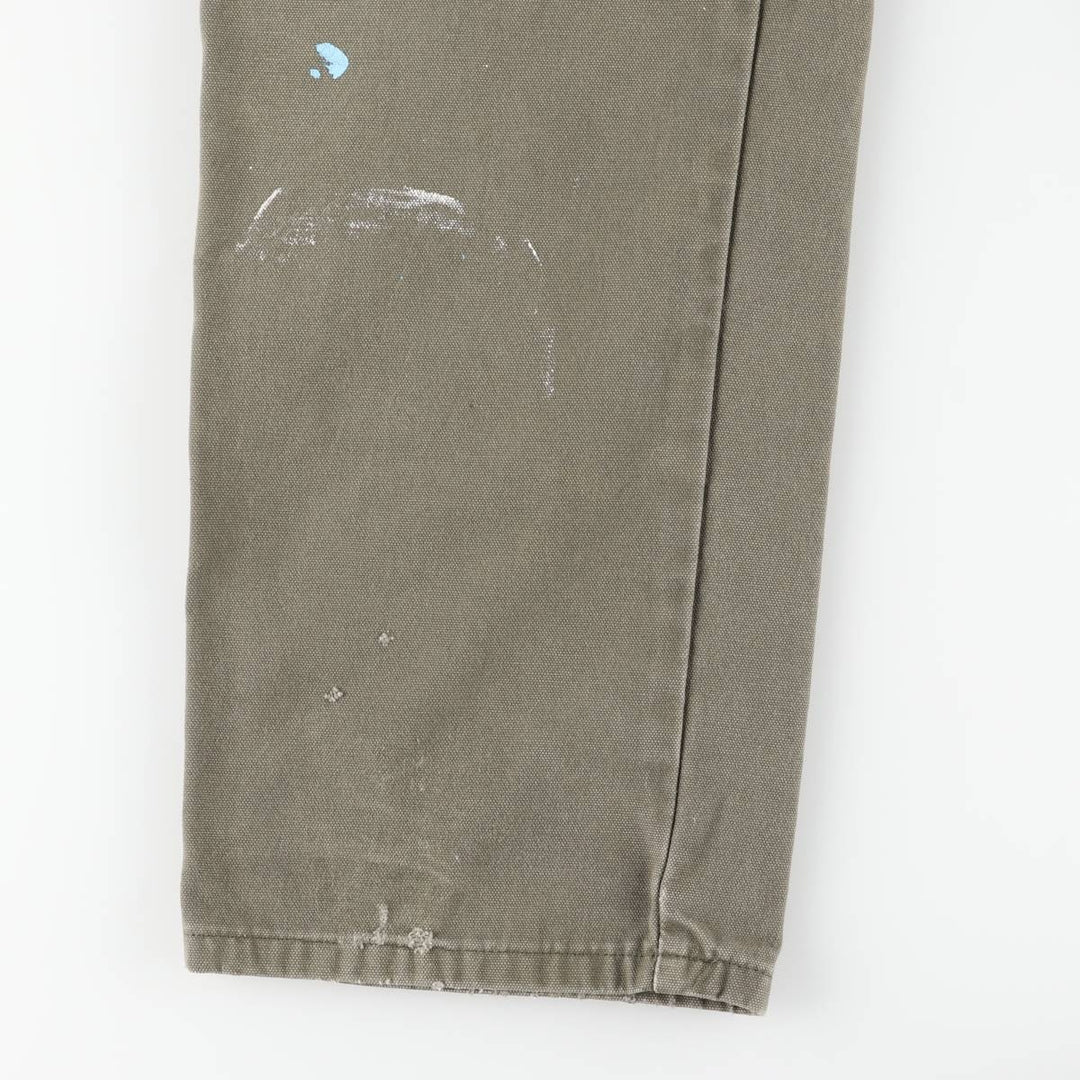 Dickies Painted Duck Painter Pants for Men, W37 equivalent unclear Khaki type Vintage Second Hand