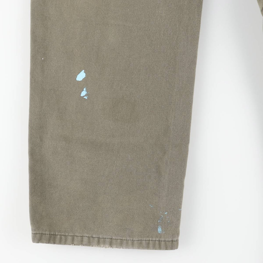 Dickies Painted Duck Painter Pants for Men, W37 equivalent unclear Khaki type Vintage Second Hand