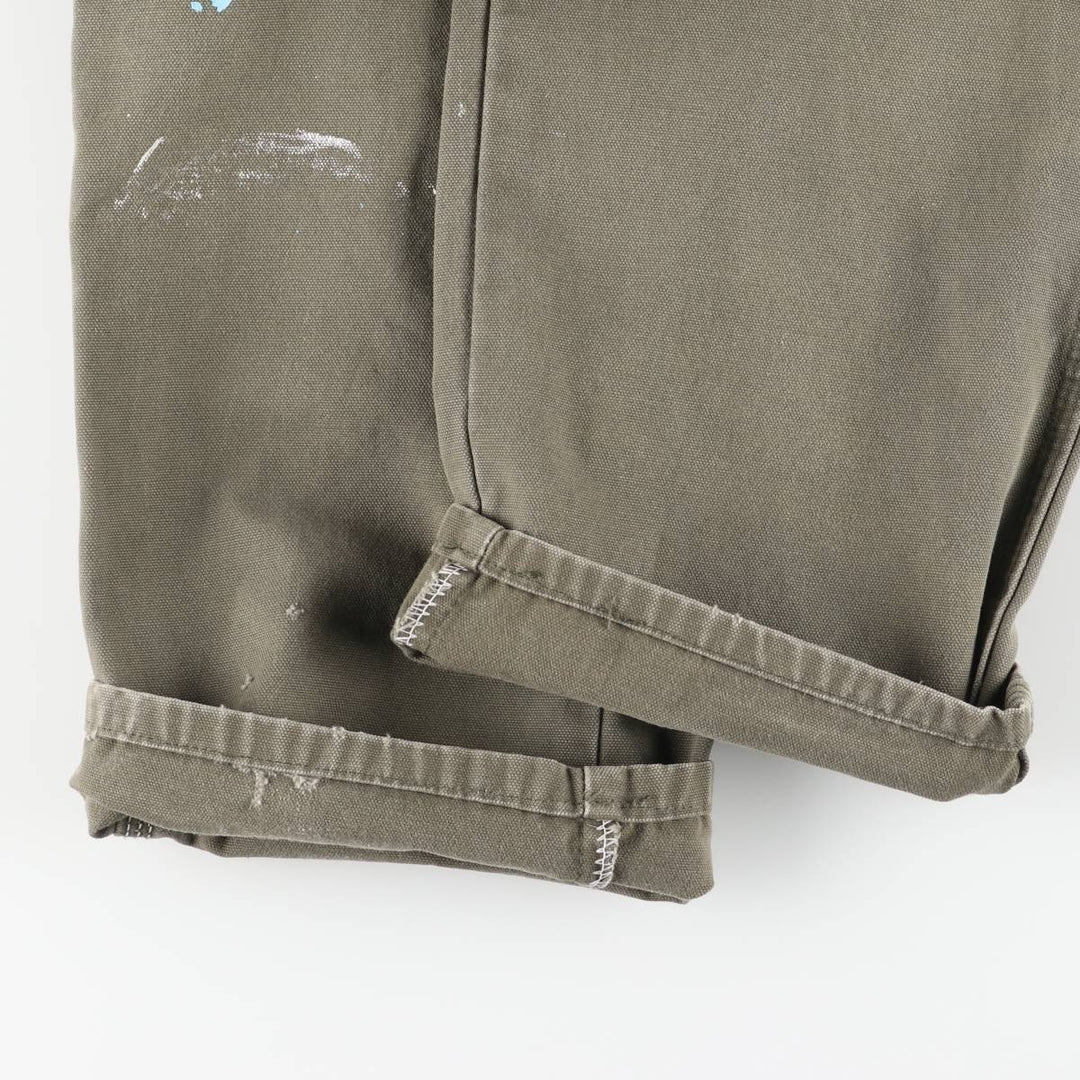 Dickies Painted Duck Painter Pants for Men, W37 equivalent unclear Khaki type Vintage Second Hand