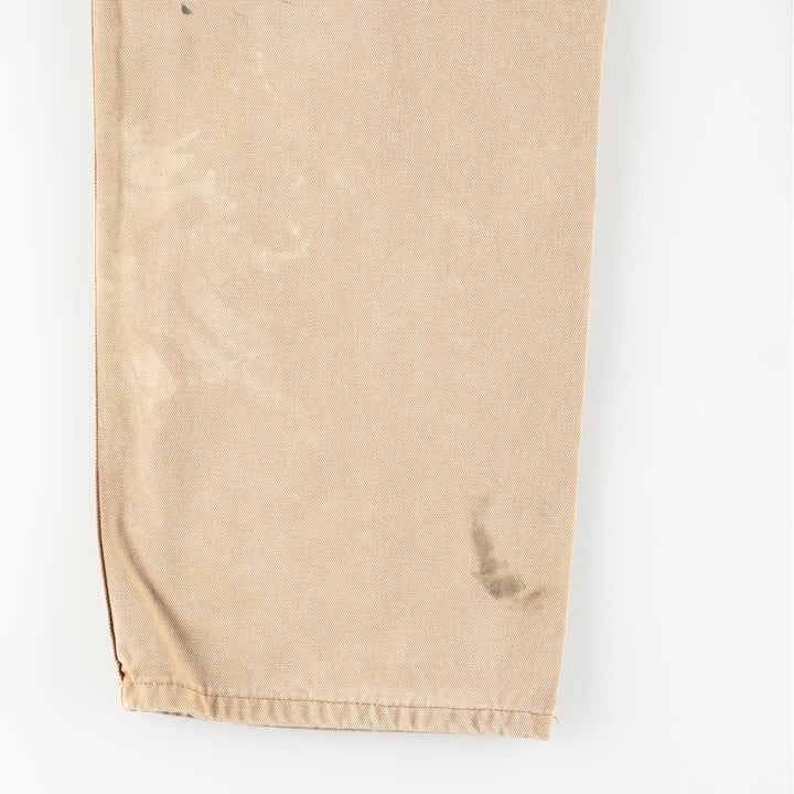Dickies Duck Painter Pants Men's W35 equivalent cotton Beige type Vintage Second Hand