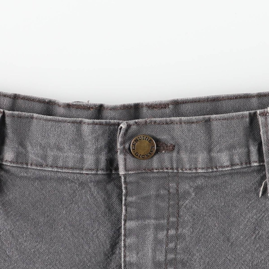Dickies Duck Painter Pants Men's W35 equivalent cotton gray type Vintage Second Hand