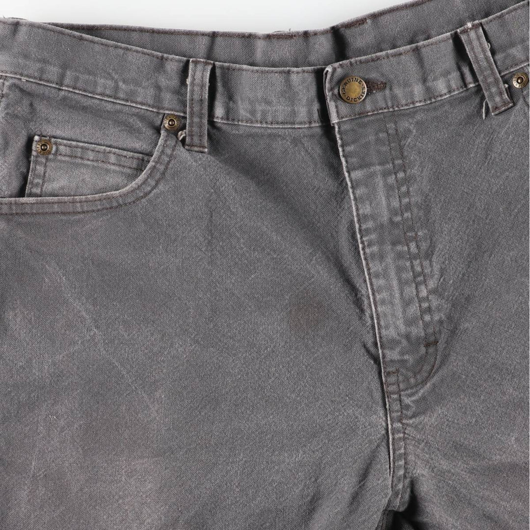 Dickies Duck Painter Pants Men's W35 equivalent cotton gray type Vintage Second Hand