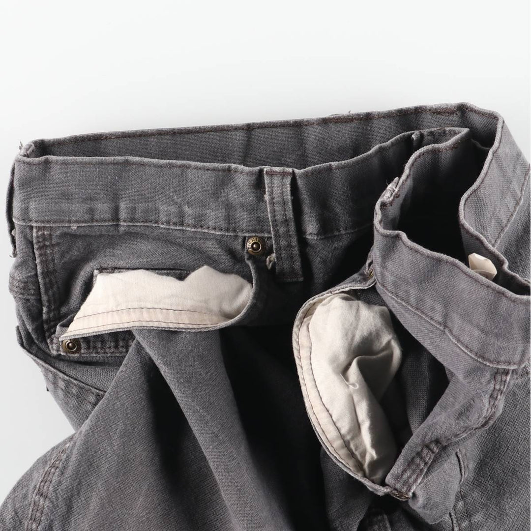Dickies Duck Painter Pants Men's W35 equivalent cotton gray type Vintage Second Hand