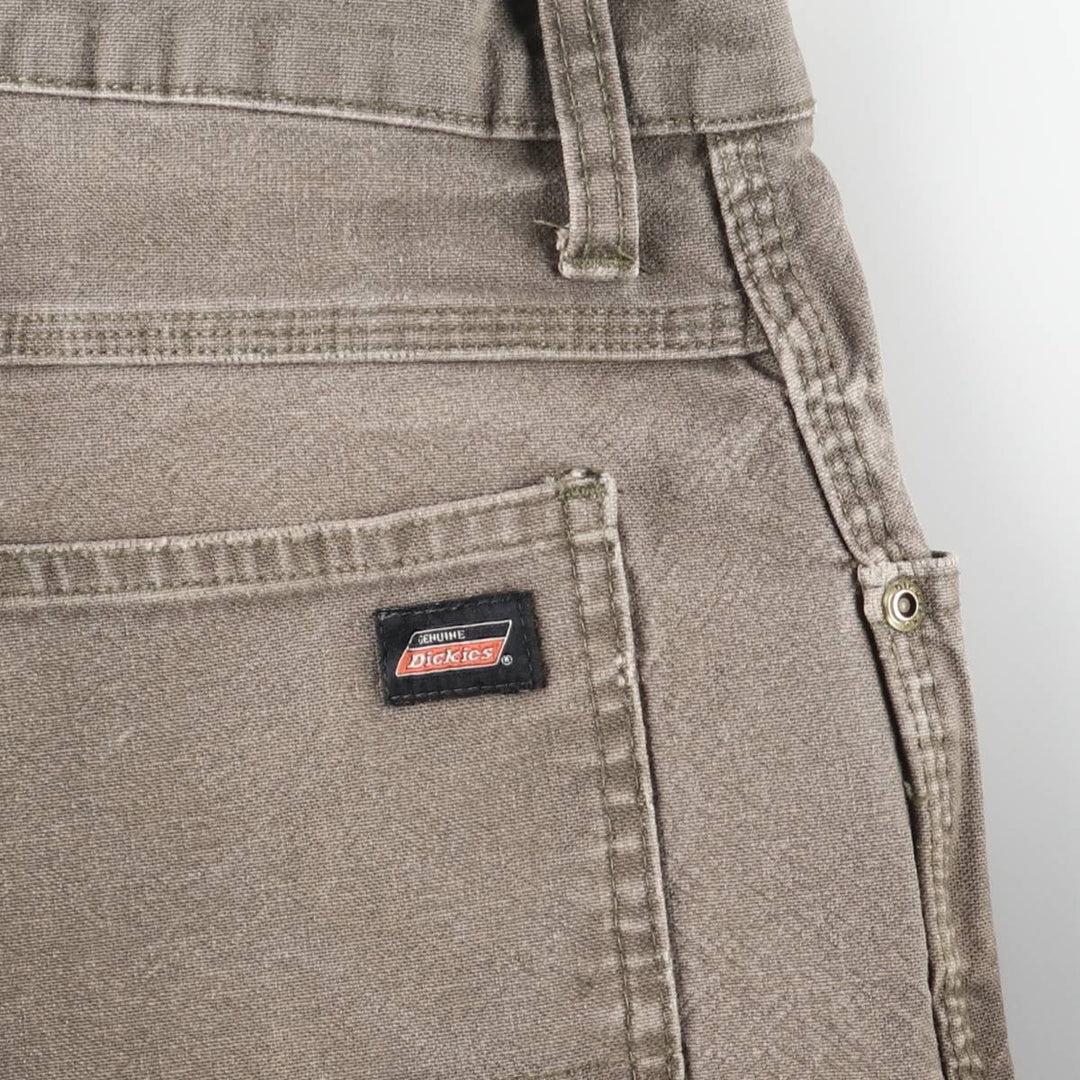 Dickies Duck Painter Pants Men's W37 cotton Khaki type Vintage Second Hand