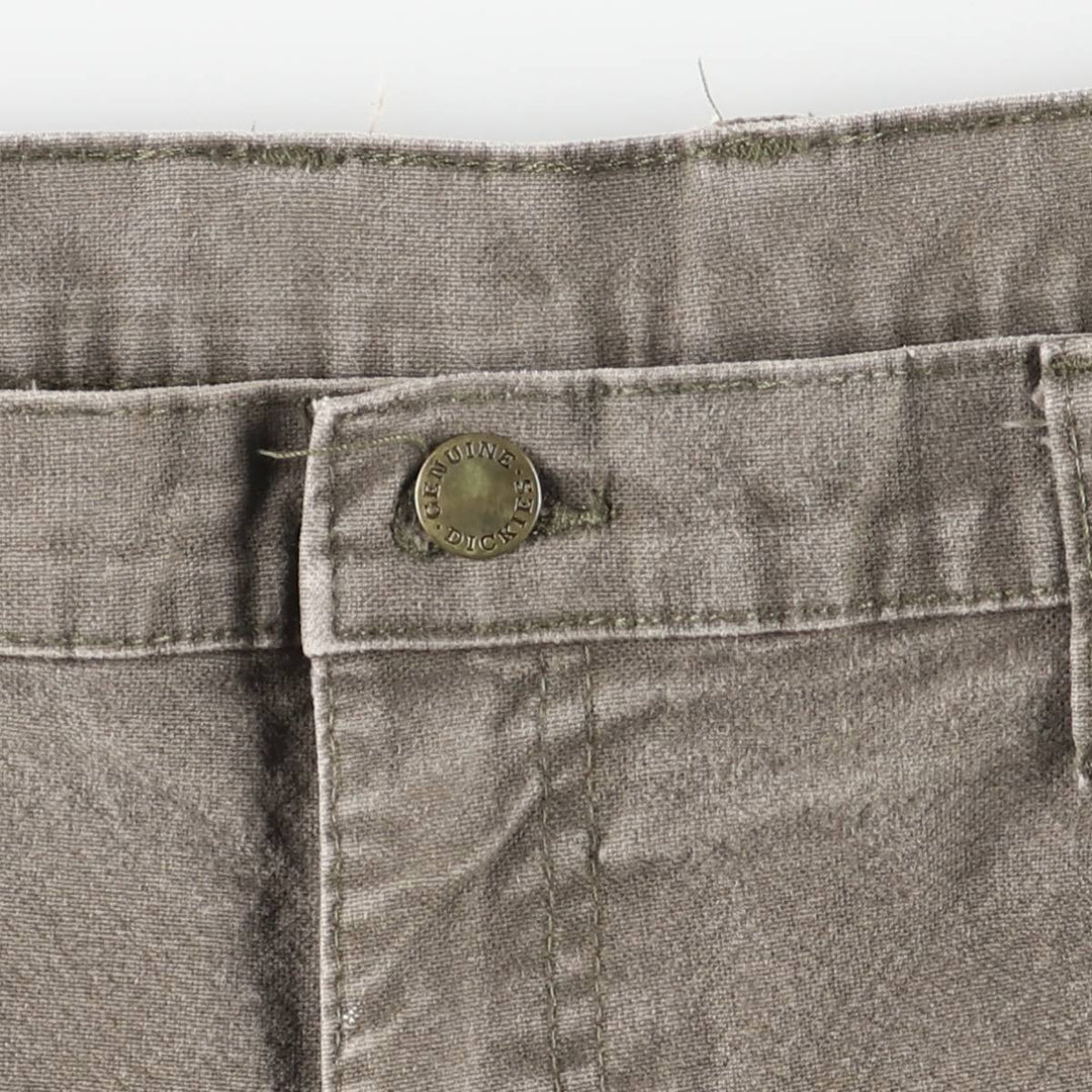 Dickies Duck Painter Pants Men's W37 cotton Khaki type Vintage Second Hand