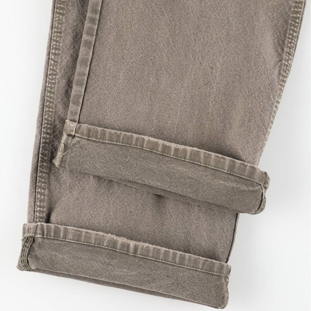 Dickies Duck Painter Pants Men's W37 cotton Khaki type Vintage Second Hand