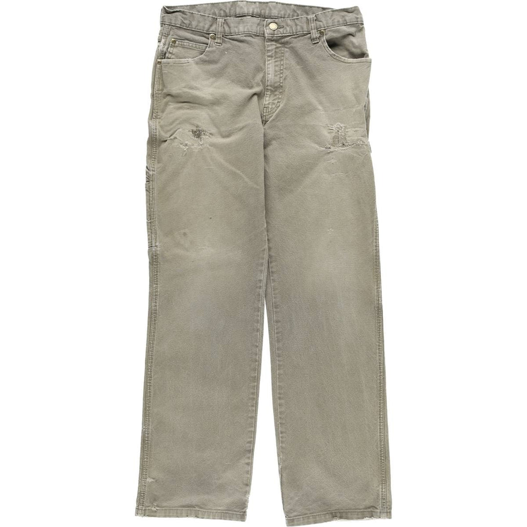 Dickies Duck Painter Pants Men's W34 equivalent cotton Khaki type Vintage Second Hand