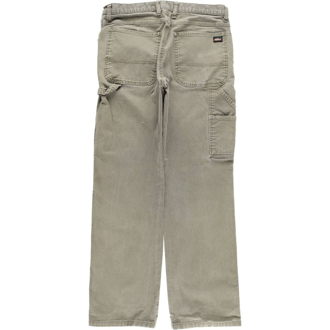 Dickies Duck Painter Pants Men's W34 equivalent cotton Khaki type Vintage Second Hand