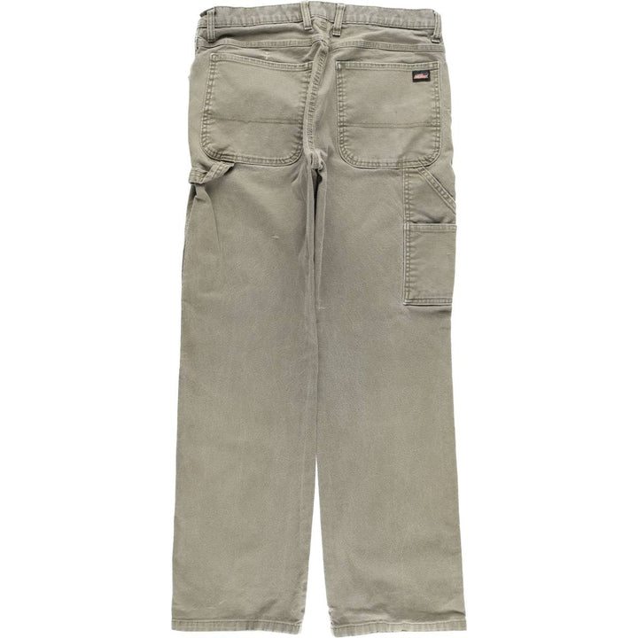 Dickies Duck Painter Pants Men's W34 equivalent cotton Khaki type Vintage Second Hand