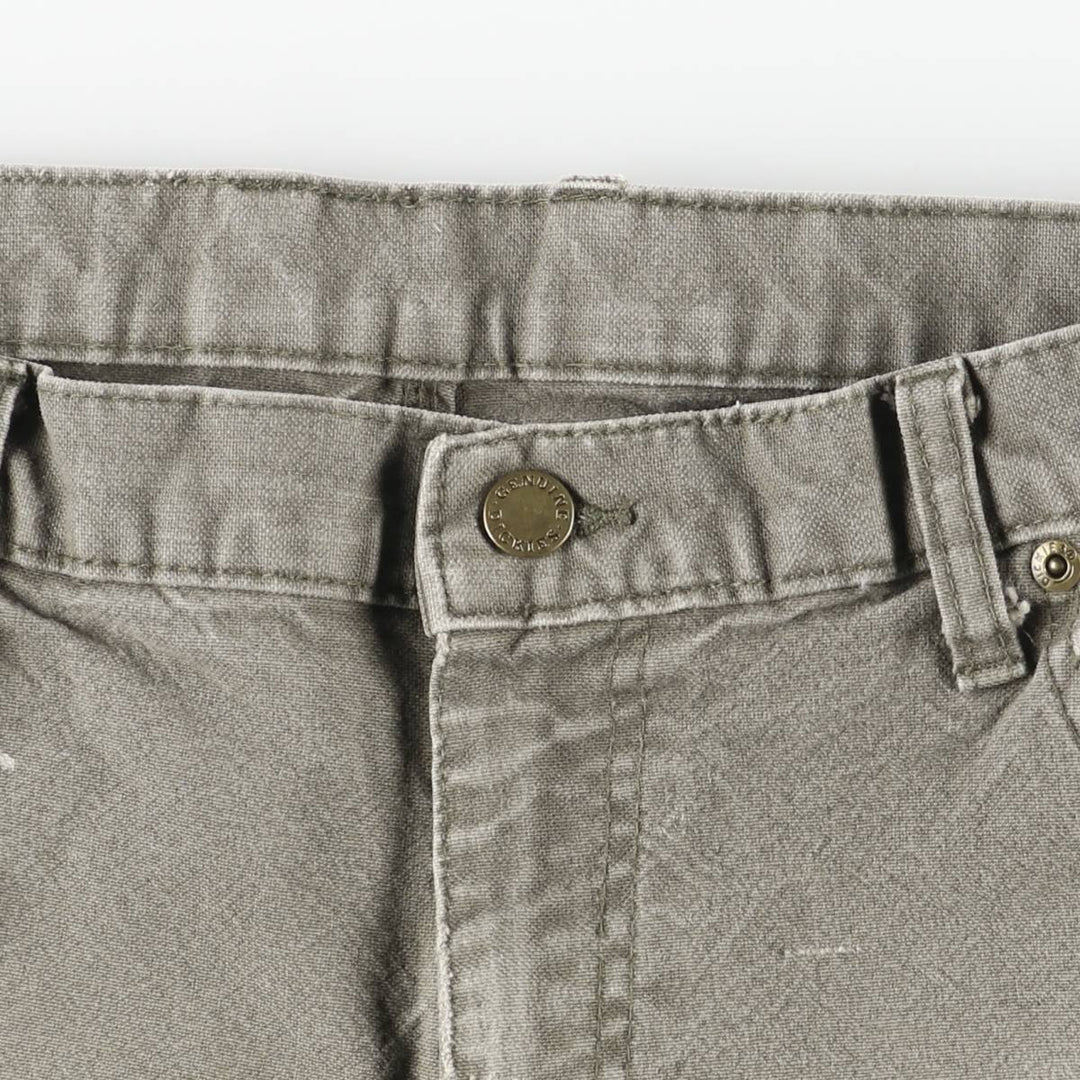Dickies Duck Painter Pants Men's W34 equivalent cotton Khaki type Vintage Second Hand