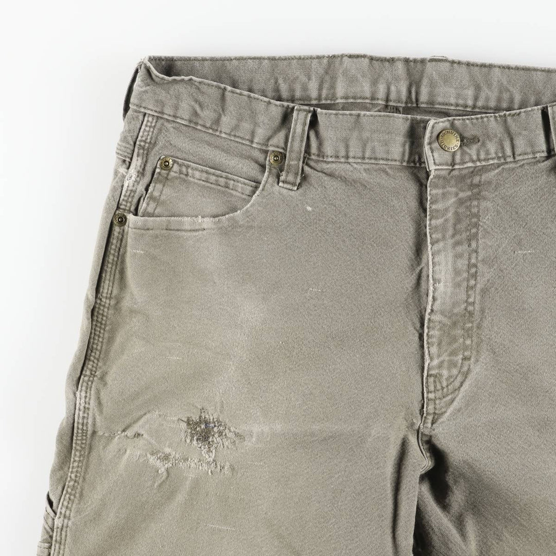 Dickies Duck Painter Pants Men's W34 equivalent cotton Khaki type Vintage Second Hand