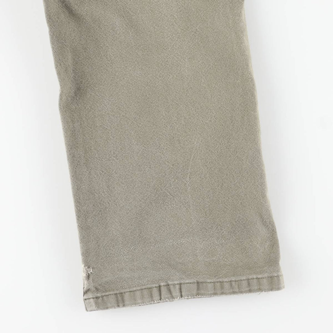 Dickies Duck Painter Pants Men's W34 equivalent cotton Khaki type Vintage Second Hand