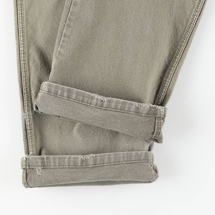 Dickies Duck Painter Pants Men's W34 equivalent cotton Khaki type Vintage Second Hand