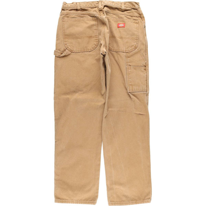 Dickies Relaxed Fit Duck Painter Pants, Men's, Size W33 cotton beige type brown Vintage Second Hand