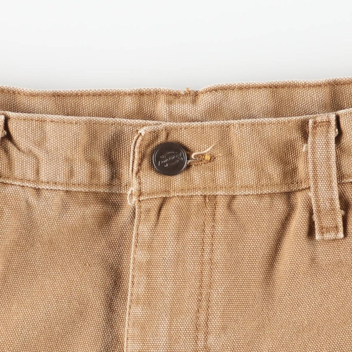 Dickies Relaxed Fit Duck Painter Pants, Men's, Size W33 cotton beige type brown Vintage Second Hand