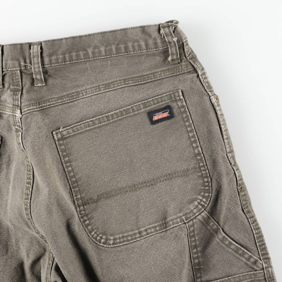 Dickies Duck Painter Pants Men's W37 cotton Khaki type Vintage Second Hand