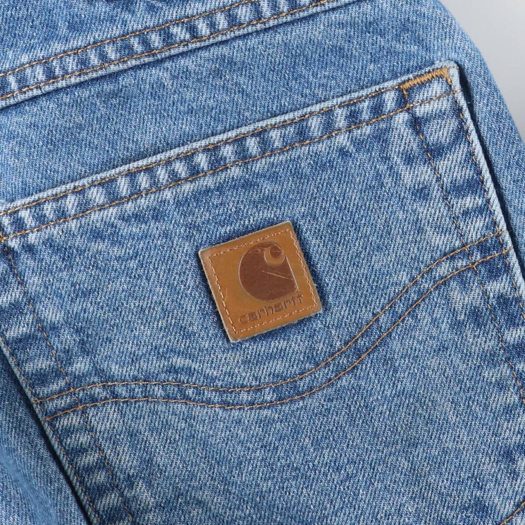 Carhartt Tapered Denim Pants for Men, W31 equivalent cotton blue type Vintage Second Hand