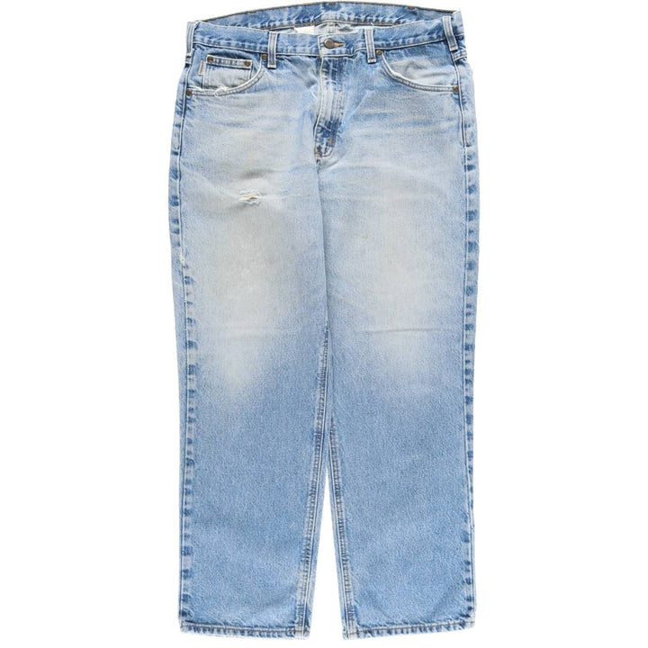 Carhartt Traditional FIT Tapered Denim Pants Men's W37 cotton blue type Vintage Second Hand