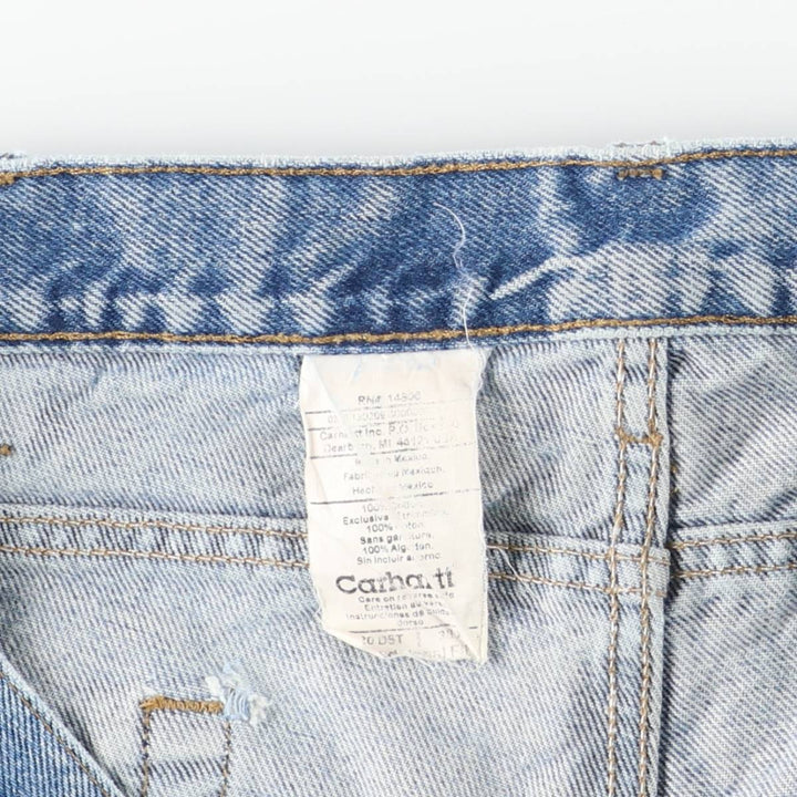 Carhartt Traditional FIT Tapered Denim Pants Men's W37 cotton blue type Vintage Second Hand