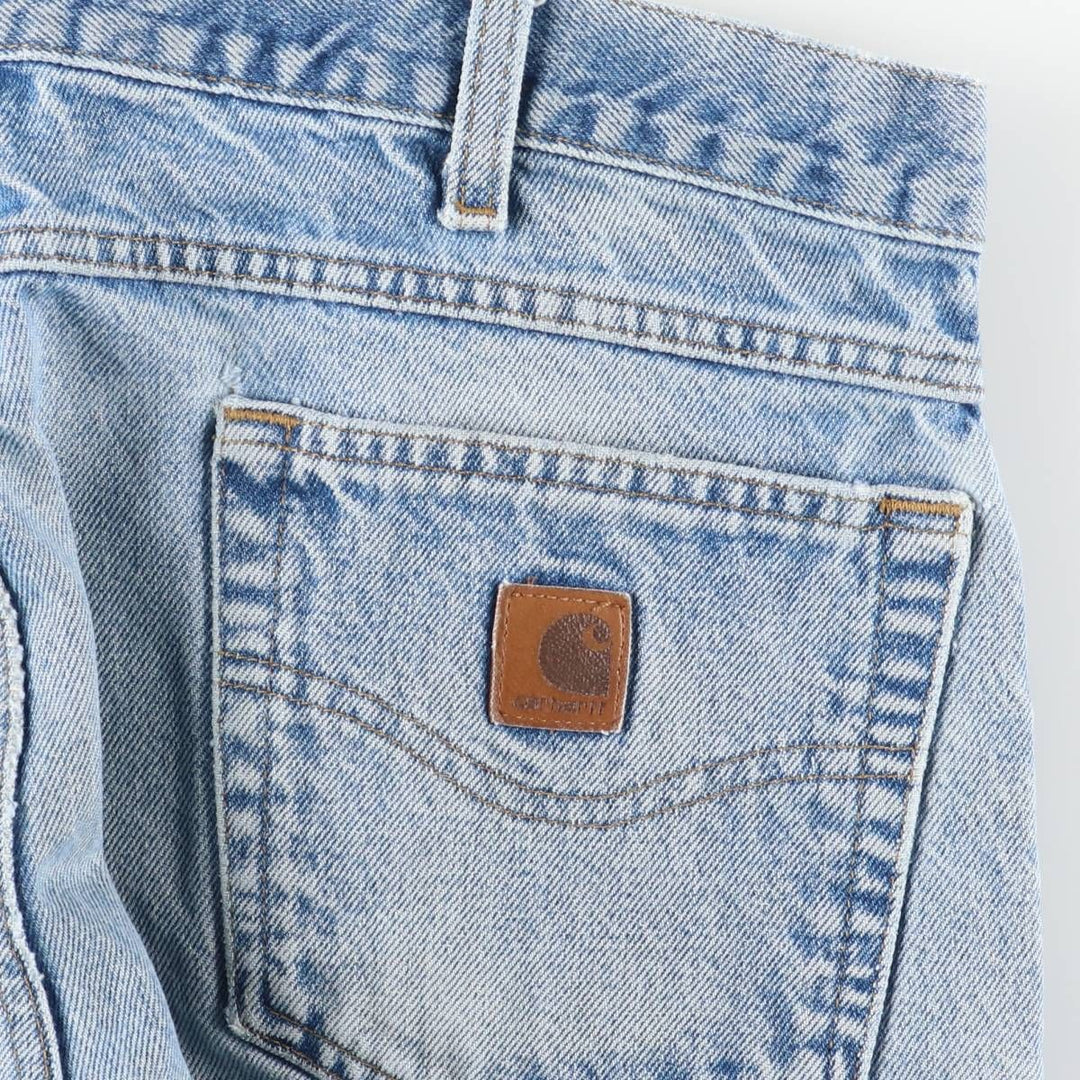 Carhartt Traditional FIT Tapered Denim Pants Men's W37 cotton blue type Vintage Second Hand