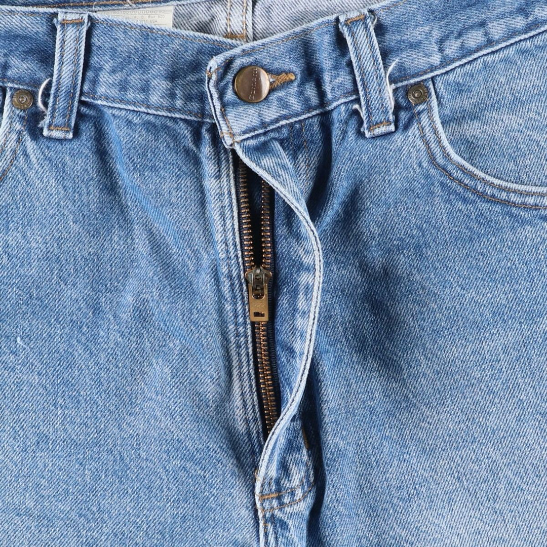 Carhartt Relaxed Fit Tapered Denim Pants for Men, W35 cotton blue type Vintage Second Hand