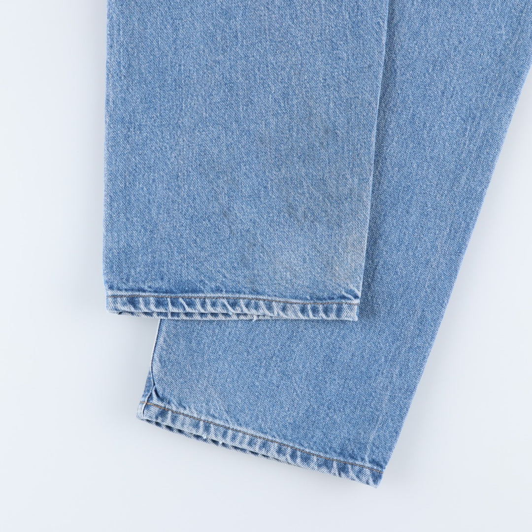 Carhartt Relaxed Fit Tapered Denim Pants for Men, W35 cotton blue type Vintage Second Hand