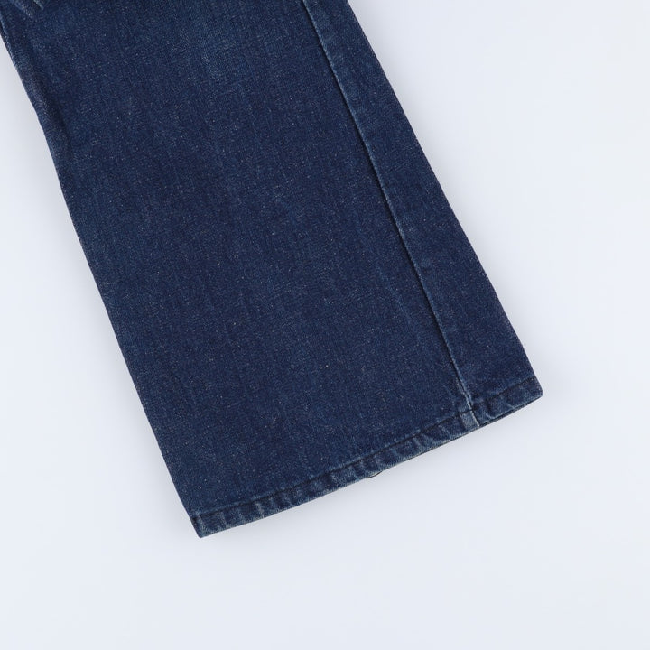 T and T Flare Cut Denim Pants Men's Size W37 unclear blue type Vintage Second Hand