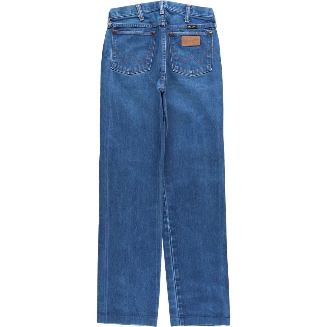 Wrangler Straight Denim Pants, Made in USA, Men's, Vintage, Size W29 unclear blue type Vintage Second Hand