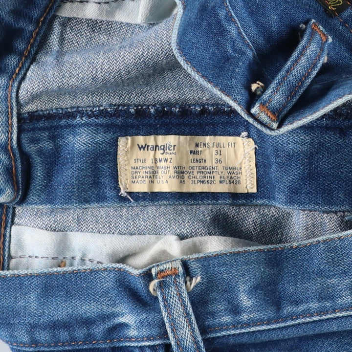 Wrangler Straight Denim Pants, Made in USA, Men's, Vintage, Size W29 unclear blue type Vintage Second Hand