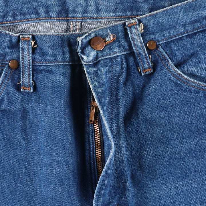 Wrangler Straight Denim Pants, Made in USA, Men's, Vintage, Size W29 unclear blue type Vintage Second Hand