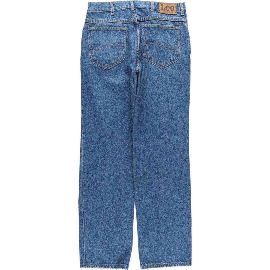Lee Tapered Denim Pants, Made in USA, Men's, Size W31 cotton blue type Vintage Second Hand