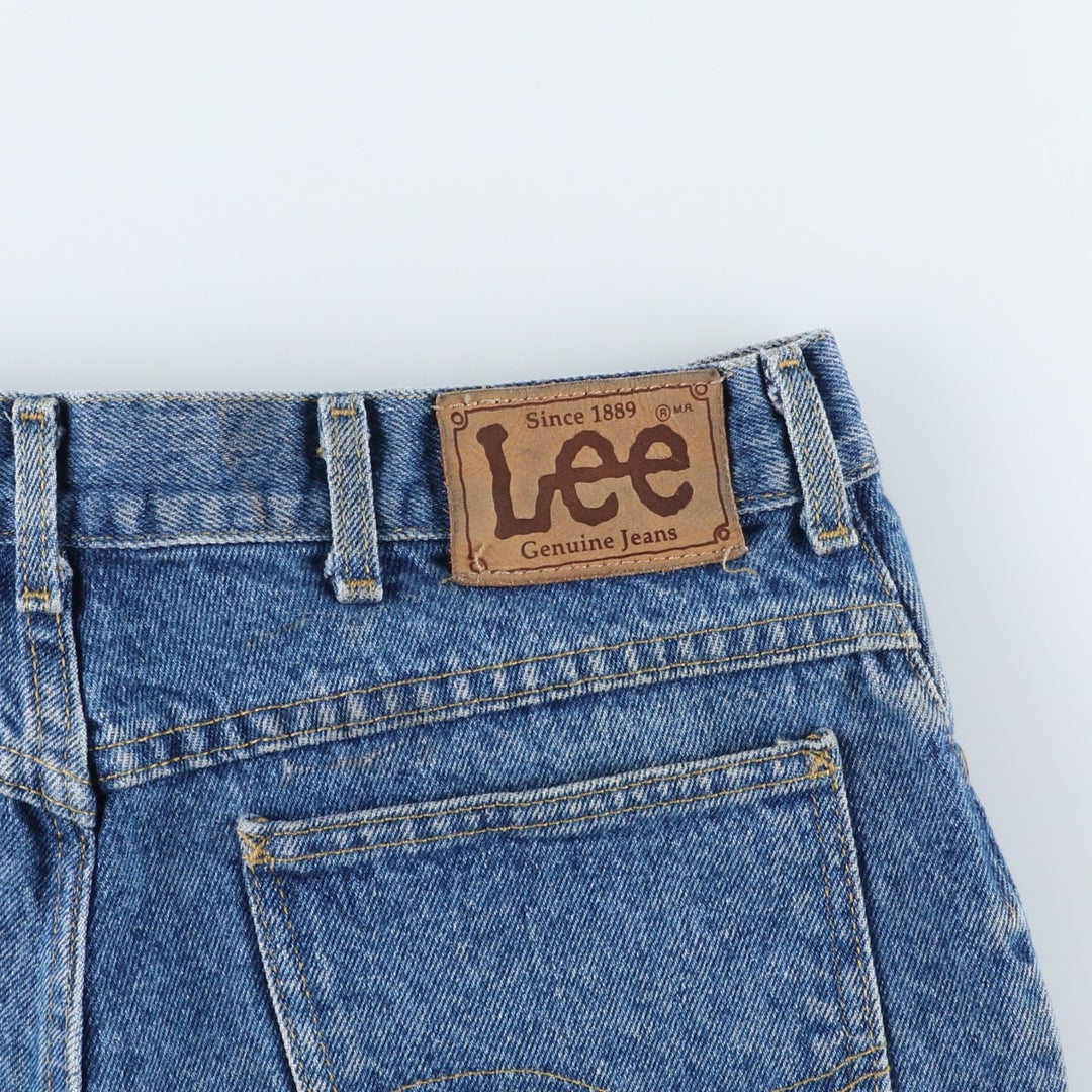 Lee Tapered Denim Pants, Made in USA, Men's, Size W31 cotton blue type Vintage Second Hand