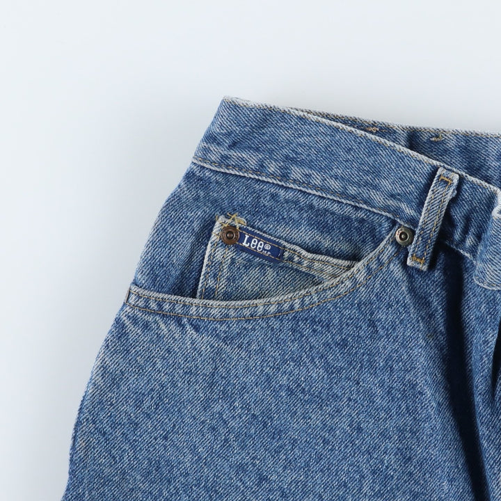 Lee Tapered Denim Pants, Made in USA, Men's, Size W31 cotton blue type Vintage Second Hand