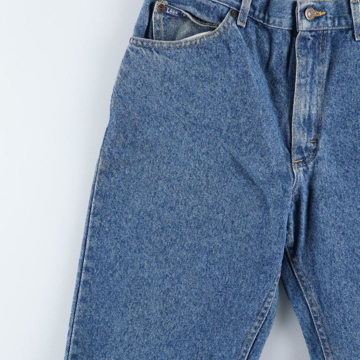 Lee Tapered Denim Pants, Made in USA, Men's, Size W31 cotton blue type Vintage Second Hand