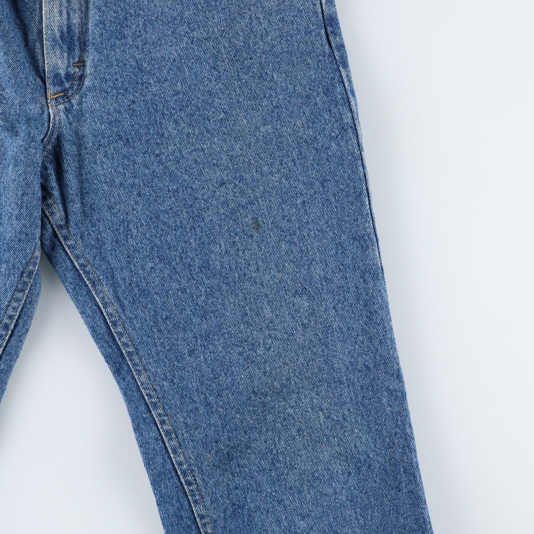 Lee Tapered Denim Pants, Made in USA, Men's, Size W31 cotton blue type Vintage Second Hand
