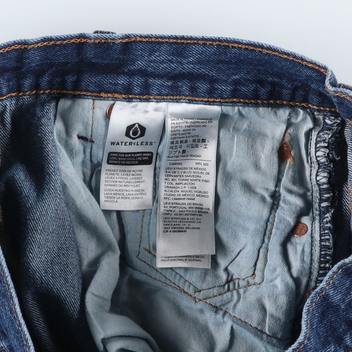 Levi's 501-0115 Straight Denim Pants, Men's, Size W32 cotton blue type Vintage Second Hand