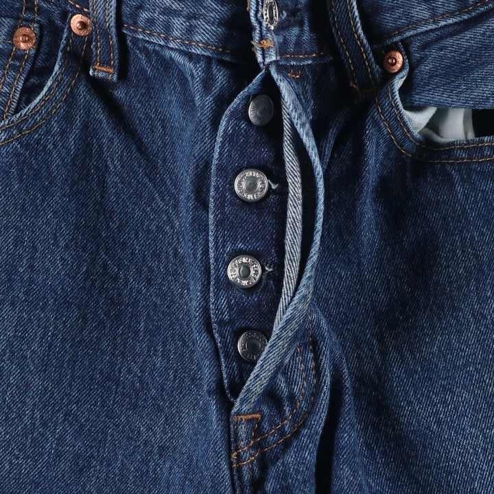 Levi's 501-0115 Straight Denim Pants, Men's, Size W32 cotton blue type Vintage Second Hand
