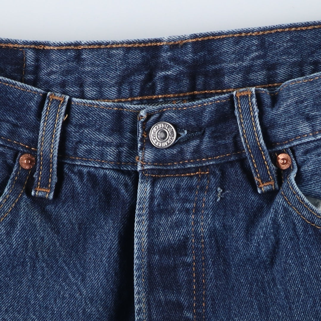 Levi's 501-0115 Straight Denim Pants, Men's, Size W32 cotton blue type Vintage Second Hand