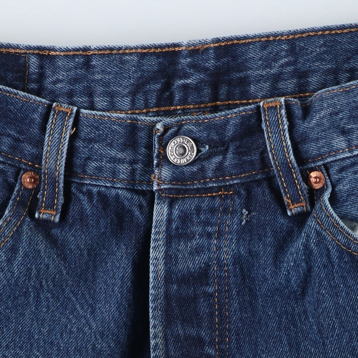 Levi's 501-0115 Straight Denim Pants, Men's, Size W32 cotton blue type Vintage Second Hand