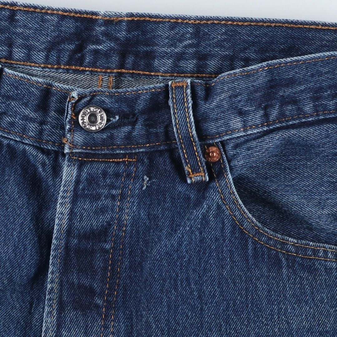 Levi's 501-0115 Straight Denim Pants, Men's, Size W32 cotton blue type Vintage Second Hand