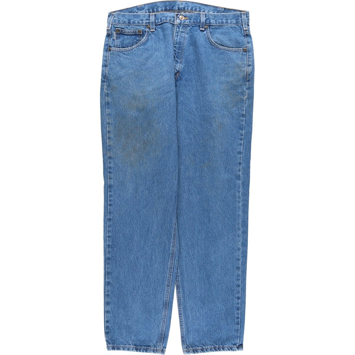 Carhartt Relaxed Fit Tapered Denim Pants for Men, W36 cotton blue type Vintage Second Hand