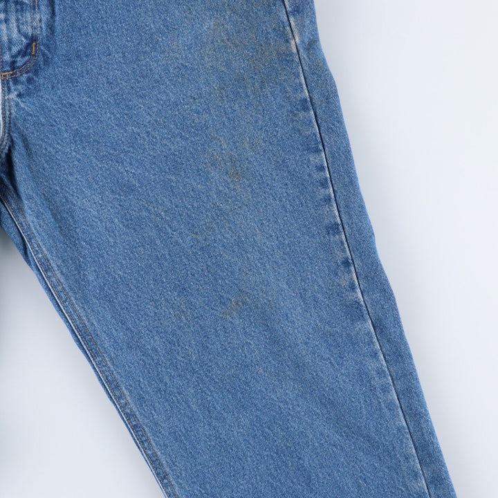 Carhartt Relaxed Fit Tapered Denim Pants for Men, W36 cotton blue type Vintage Second Hand