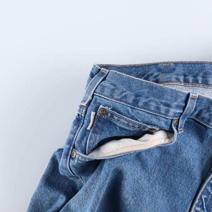 Carhartt Relaxed Fit Tapered Denim Pants for Men, W36 cotton blue type Vintage Second Hand