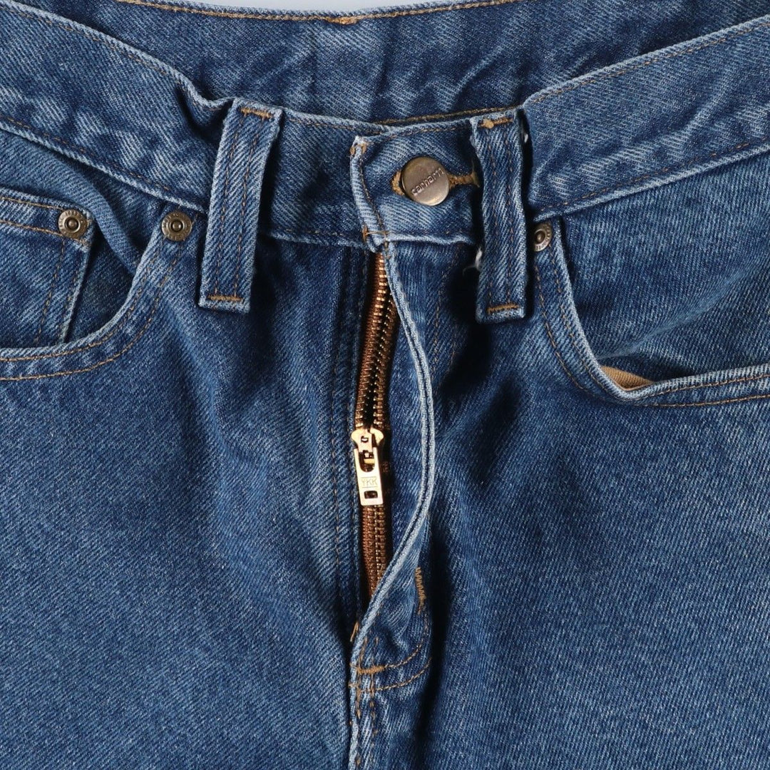 Carhartt Tapered Denim Pants for Men, W33 equivalent unclear blue type Vintage Second Hand