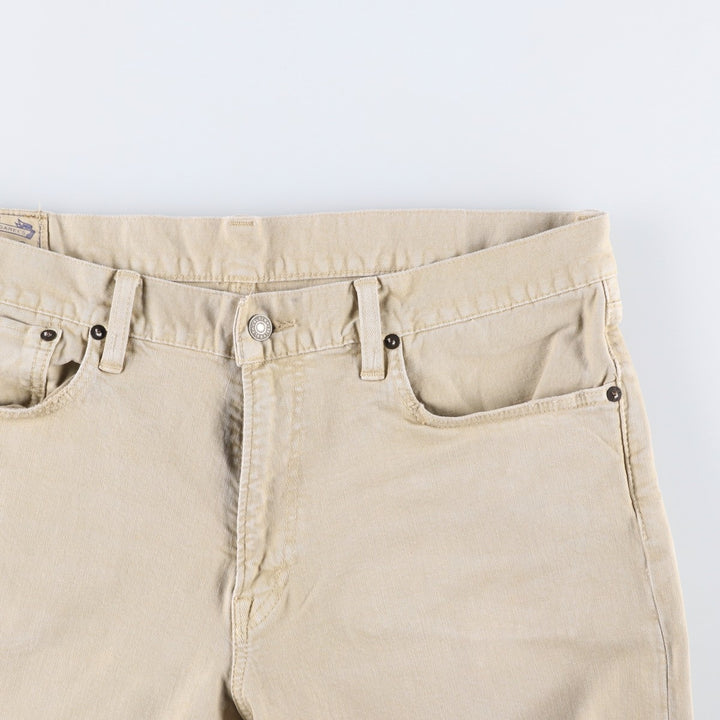 Ralph Lauren POLO RALPH LAUREN men's tapered denim pants, size W37 cotton Beige type Vintage Second Hand