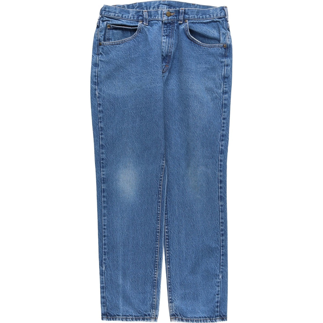 Vintage 80s-90'S LL Bean Tapered Denim Pants, Made in USA, Men's Size W34 (approx.) cotton blue type Vintage Second Hand