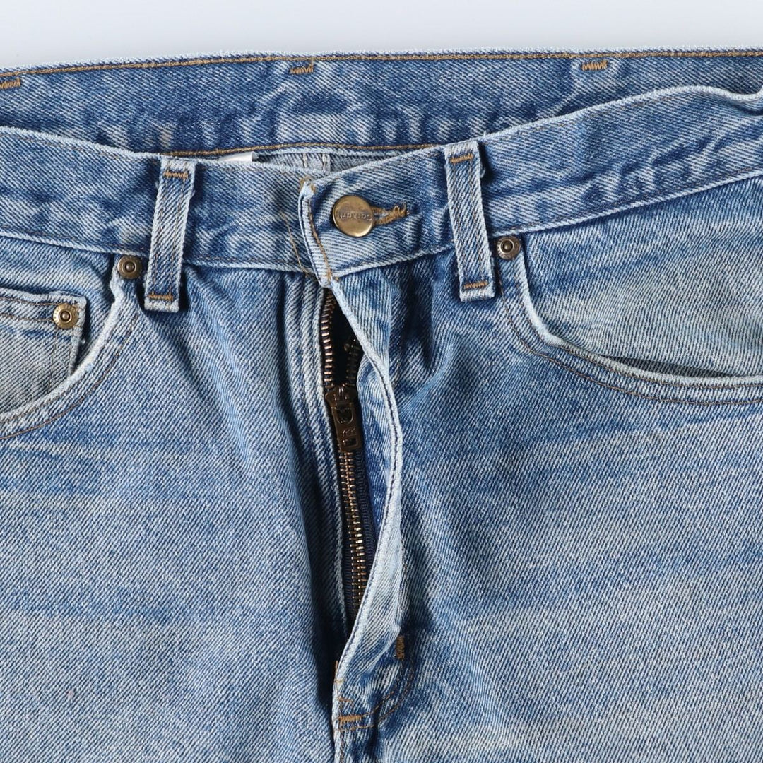 Carhartt Relaxed Fit Tapered Denim Pants for Men, W32 equivalent cotton blue type Vintage Second Hand