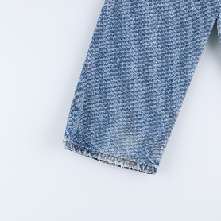 Carhartt Relaxed Fit Tapered Denim Pants for Men, W32 equivalent cotton blue type Vintage Second Hand