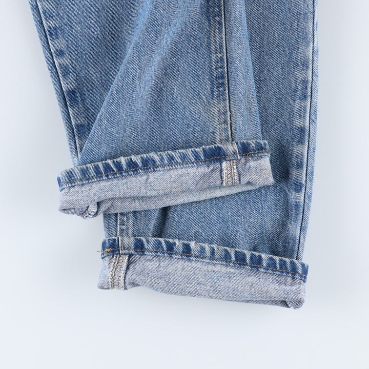Carhartt Relaxed Fit Tapered Denim Pants for Men, W32 equivalent cotton blue type Vintage Second Hand