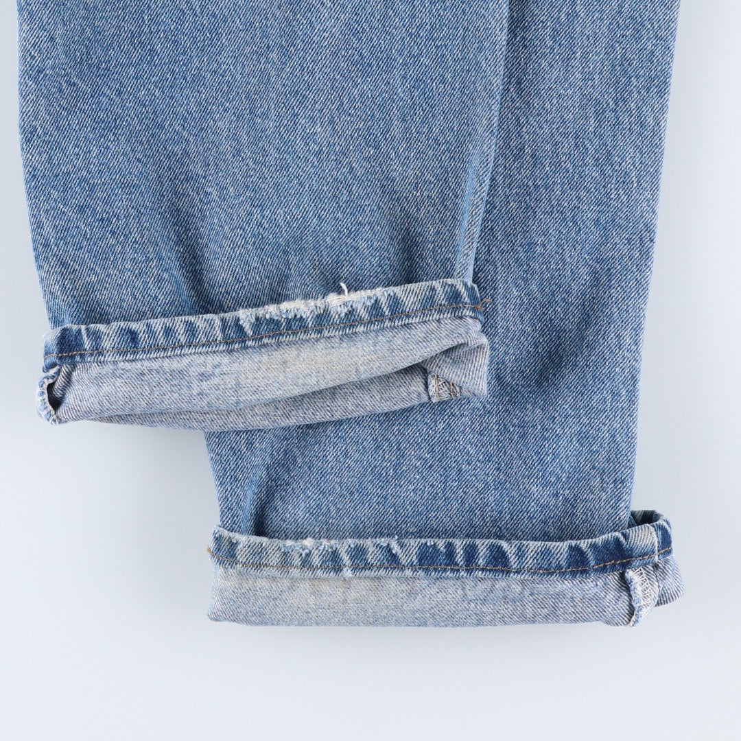 Carhartt Relaxed Fit Tapered Denim Pants for Men, W32 equivalent cotton blue type Vintage Second Hand
